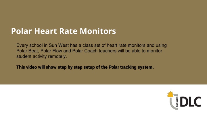 Setting Up Polar Heart Rate Monitors for School Fitness Tracking