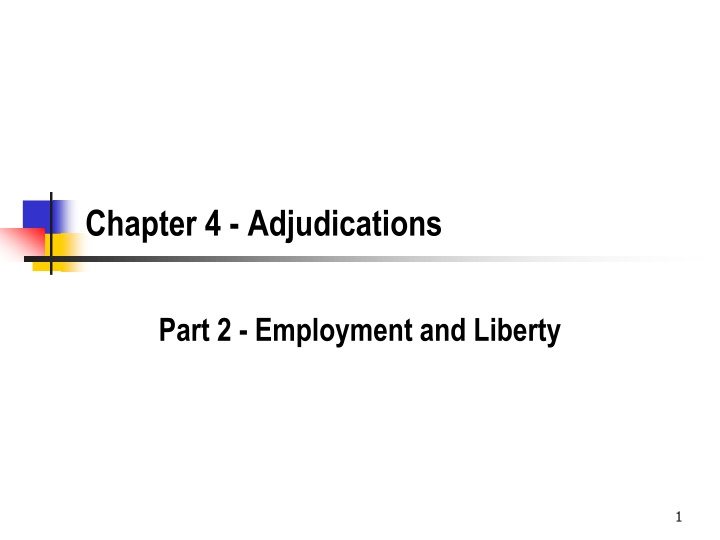 Employment Hearings and Due Process Rights Overview