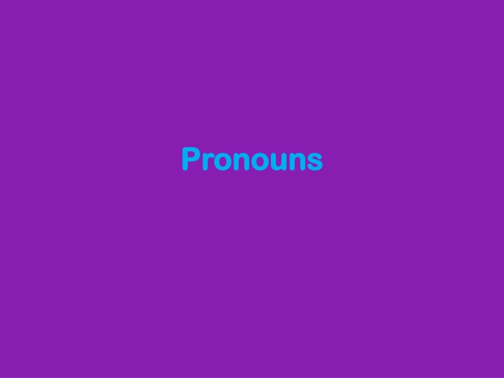 All About Pronouns: Definition, Types, and Practice