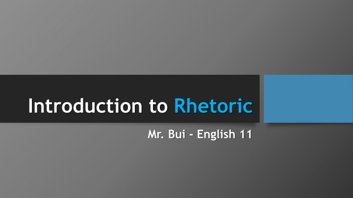 Unveiling the Art of Rhetoric: A Comprehensive Guide for English 11 Students