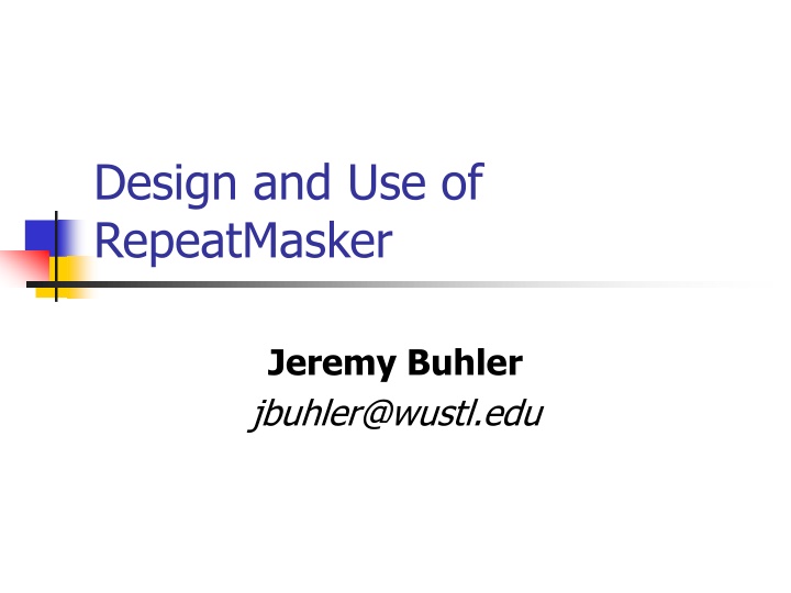RepeatMasker: Design, Function, and Applications