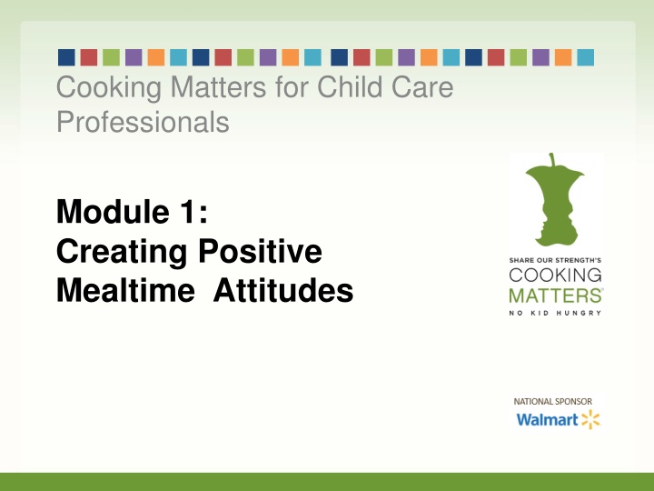 Building Positive Mealtime Habits for Children