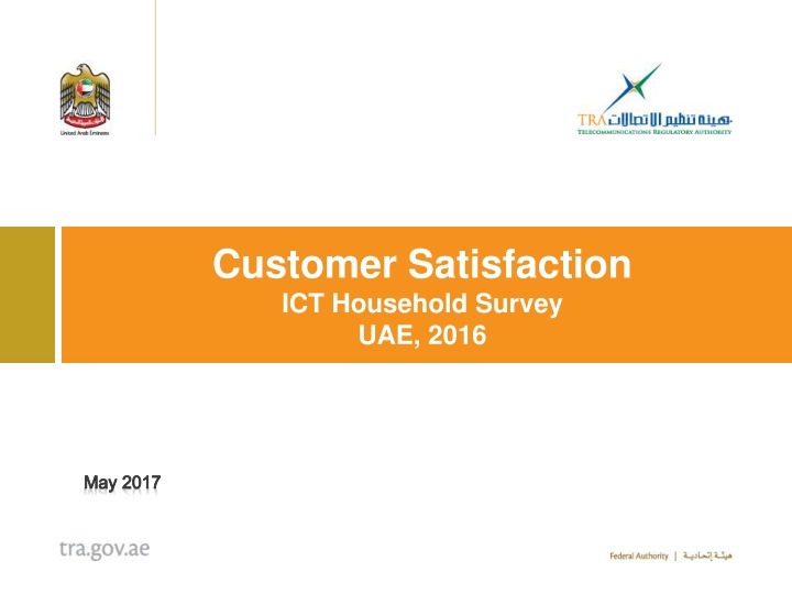 Customer Satisfaction ICT Household Survey in UAE