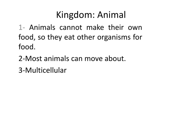 Overview of Animal Kingdom's Phyla and Characteristics