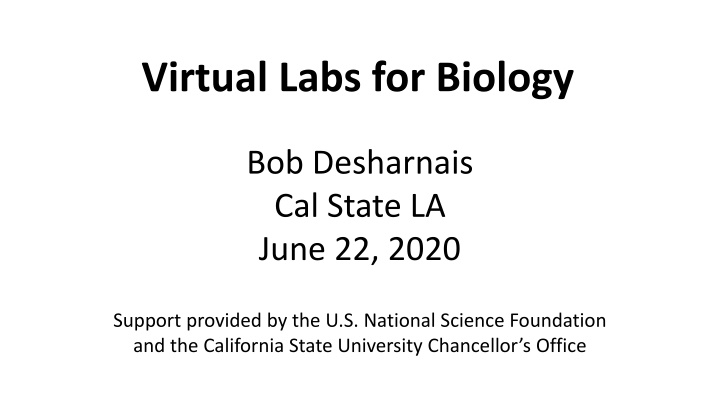 Virtual Labs for Biology: Advantages, Disadvantages, and Case Study Insights