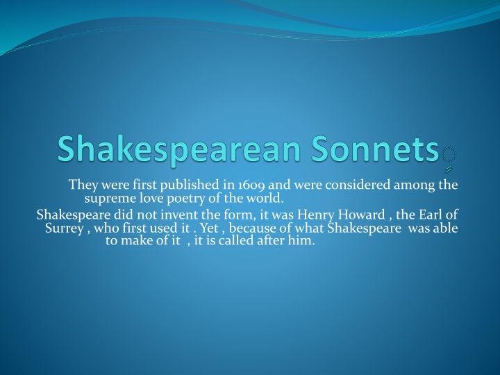 Shakespeare's Sonnets: Structure, Themes, and Characters