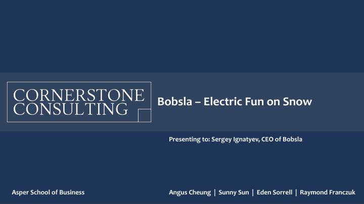 Bobsla: Driving Innovation in the Snowmobile Industry