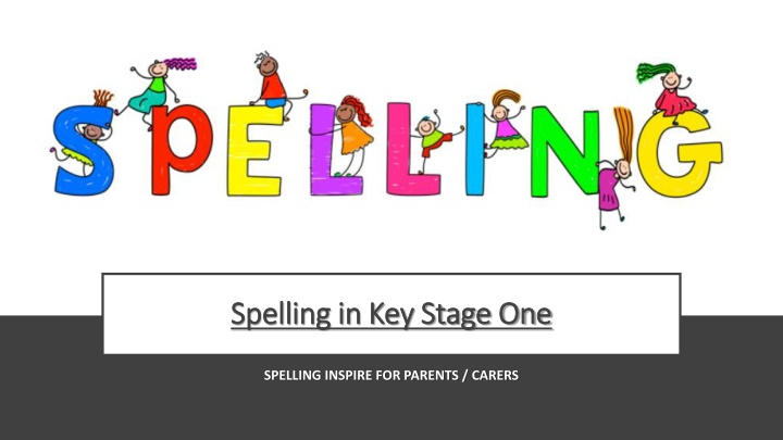 Spelling Inspiration for Parents and Carers at St. Oswald's
