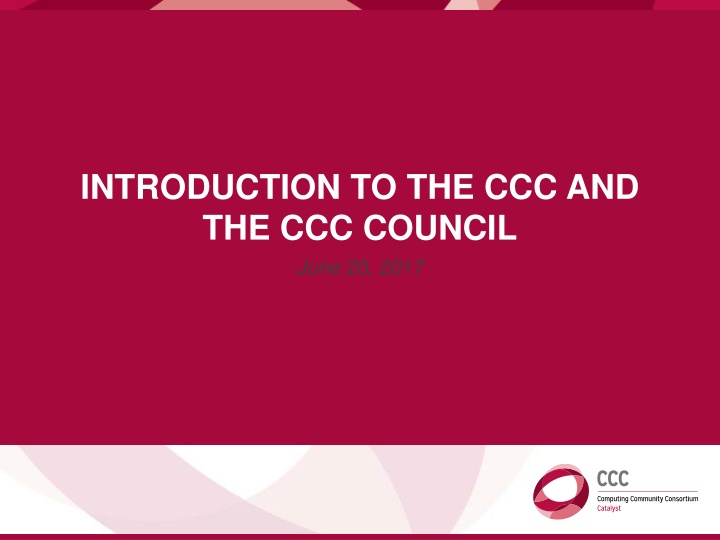Overview of the Computing Community Consortium