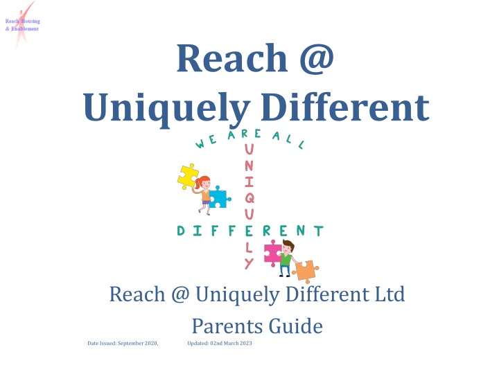 Reach @ Uniquely Different: Providing Accommodation and Support for Children with Disabilities