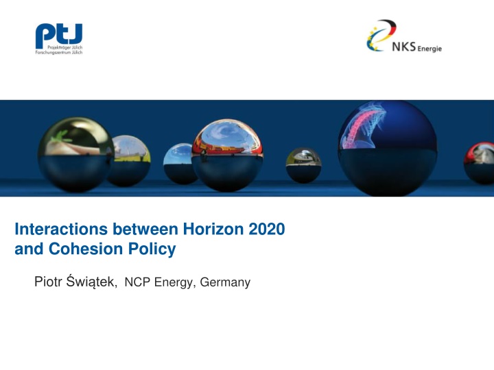 The Interactions between Horizon 2020 and Cohesion Policy