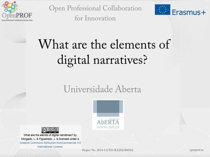 The 7 Elements of Digital Storytelling