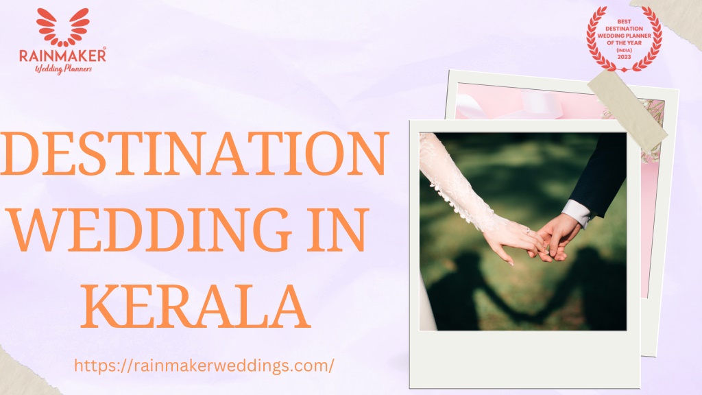 destination wedding in kerala l.w