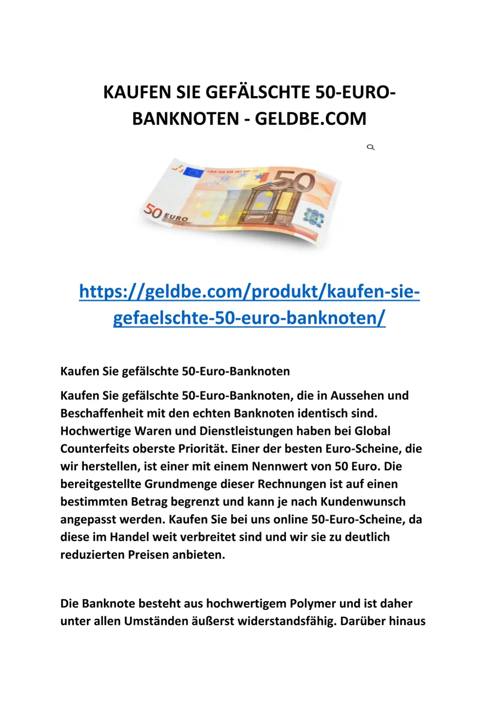 kaufen sie gef lschte 50 euro banknoten geldbe com n.