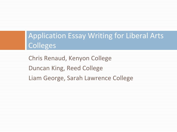 Crafting Compelling College Application Essays