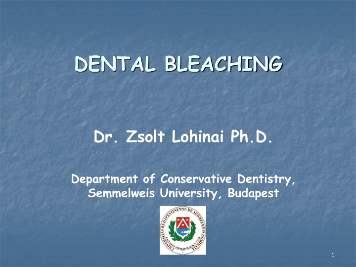 Tooth Discolorations and Treatment Options