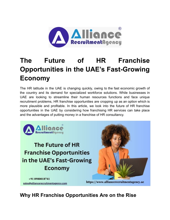 the opportunities in the uae s fast growing n.w