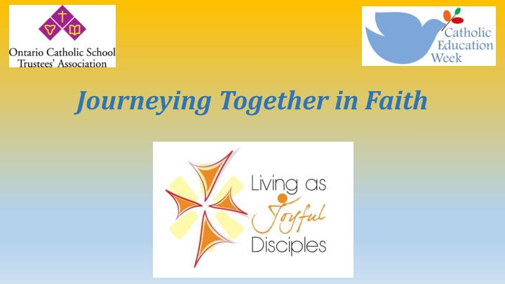 Journeying Together in Faith: Nurturing Love and Faith in Community