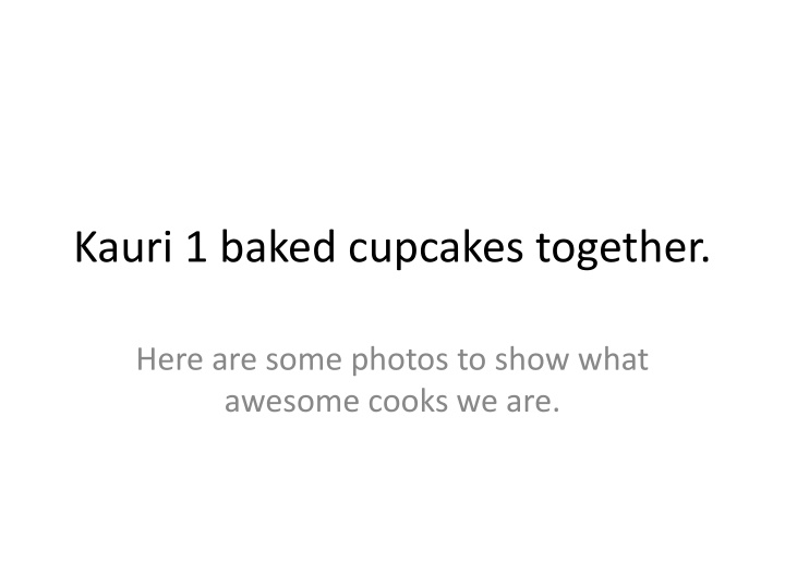 Fun Baking Session with Kauri – Cupcake Delights!