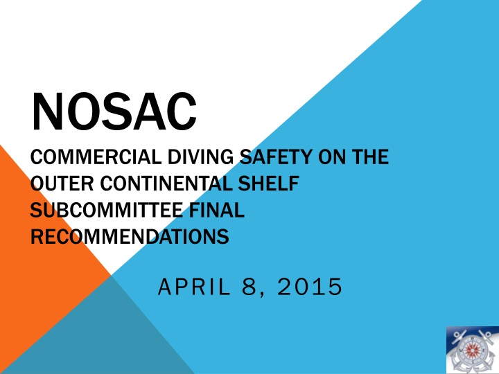 Enhancing Offshore Commercial Diving Safety Recommendations
