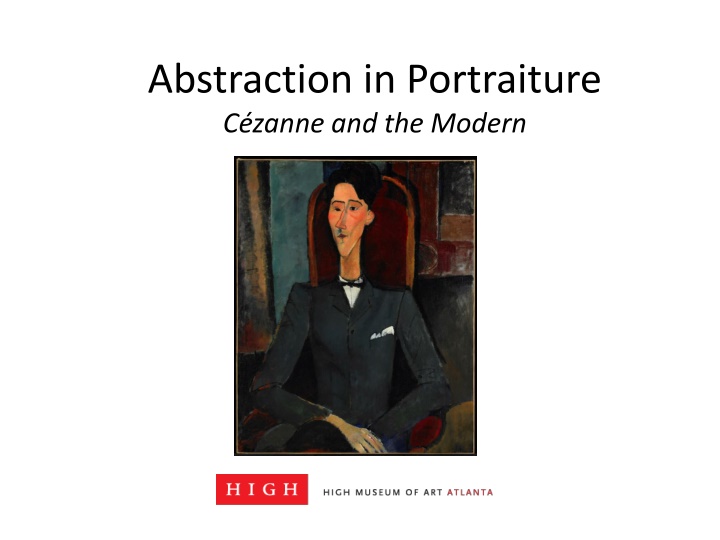 Portraits: Realism, Abstraction, and Representation