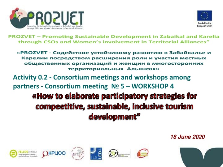 Developing Participatory Strategies for Sustainable Tourism Growth