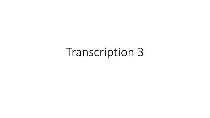 Transcription Initiation and Elongation in Eukaryotes Explained