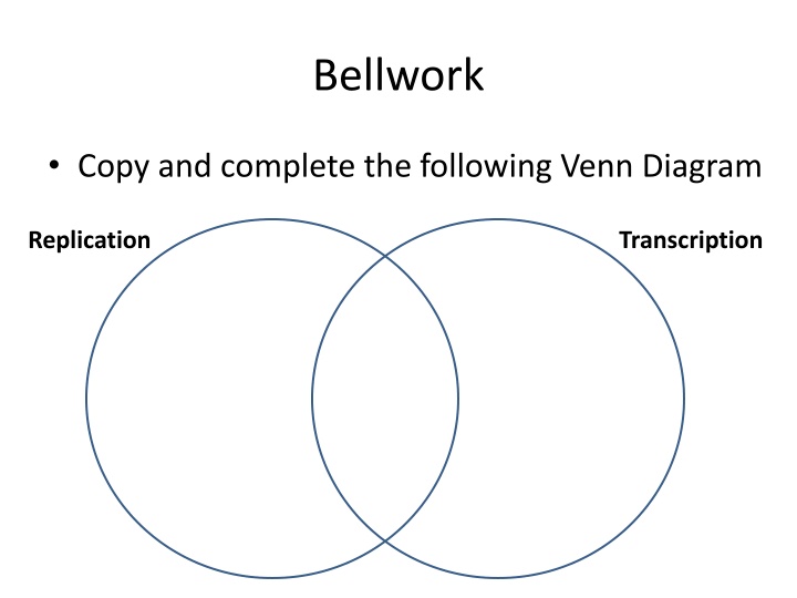 Molecular Biology Concepts Overview