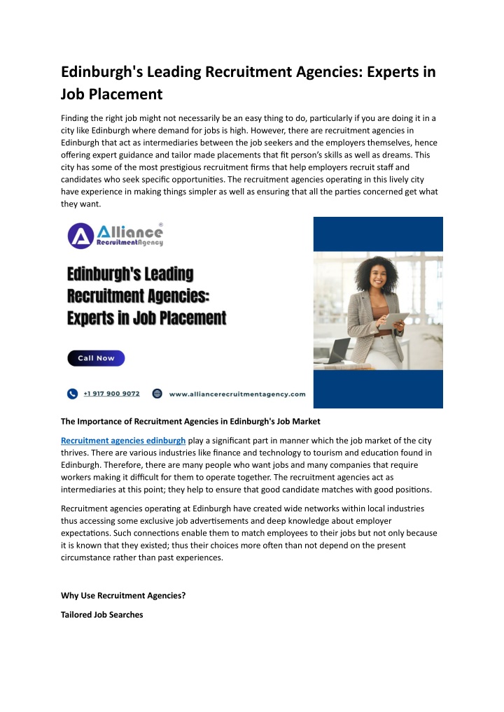 edinburgh s leading recruitment agencies experts n.w