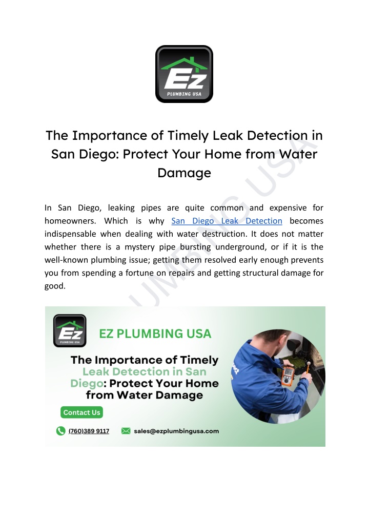 ez plumbing usa n.w