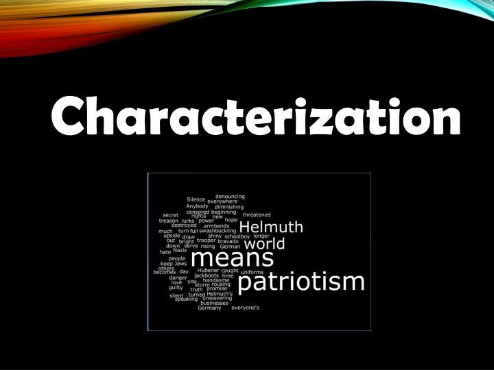 Characterization in Literature