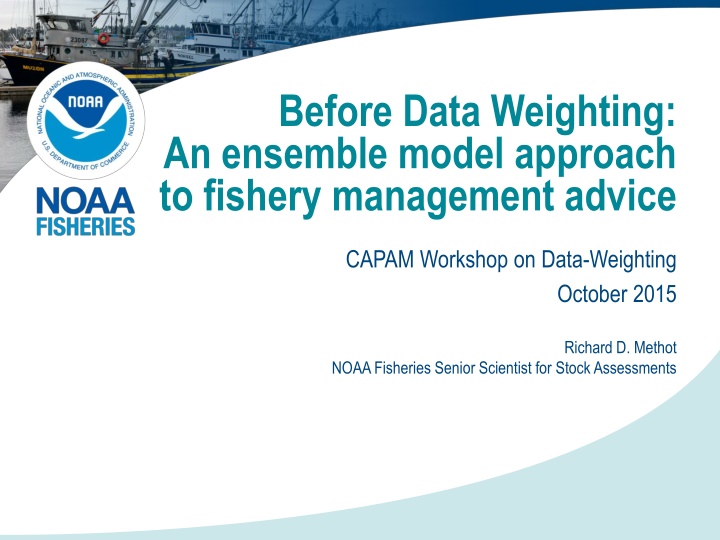 Ensemble Modeling in Fishery Management: Insights from CAPAM Workshop