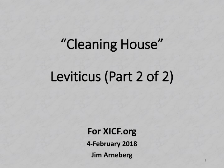 Insights into Holiness: Leviticus Overview and Reflections
