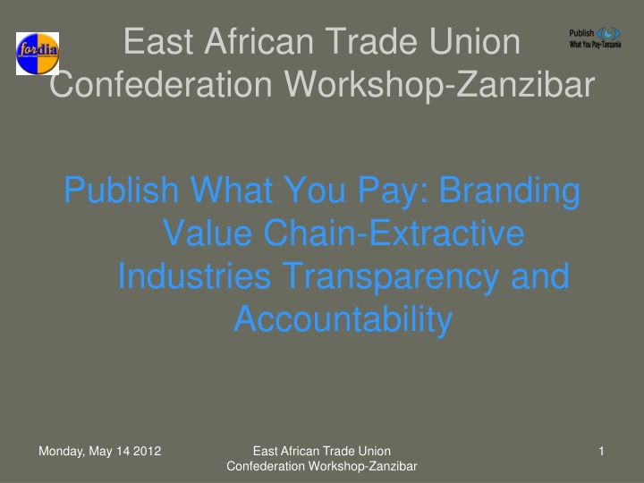 Championing Transparency and Accountability in Extractive Industries Across Africa