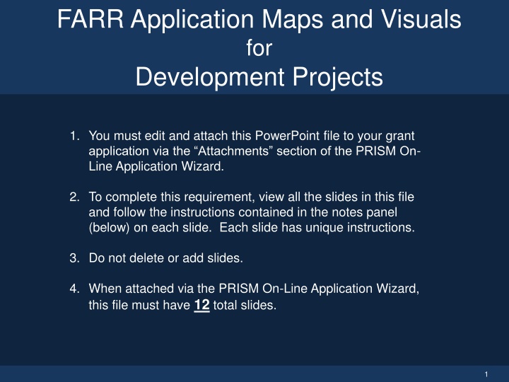 Grant Application Maps and Visuals for Development Projects