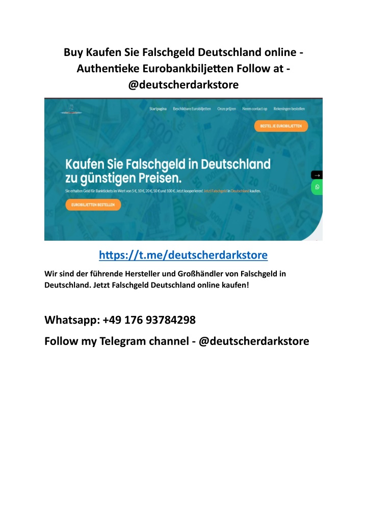buy kaufen sie falschgeld deutschland online n.w