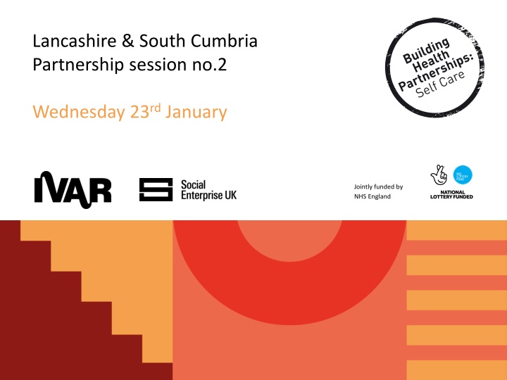 Building Health Partnerships Workshop in Lancashire & South Cumbria