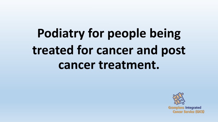 Importance of Foot Care in Cancer Treatment