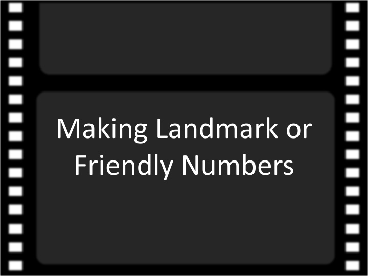 Making Landmark Numbers with Interactive Examples