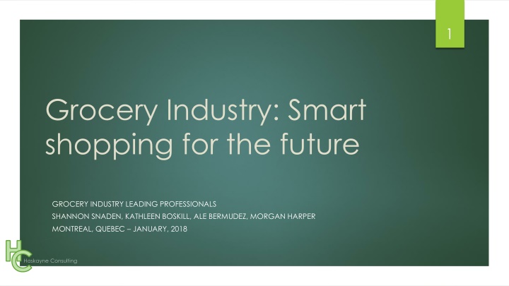 Evolution of the Grocery Industry: Adapting to Changing Consumer Needs