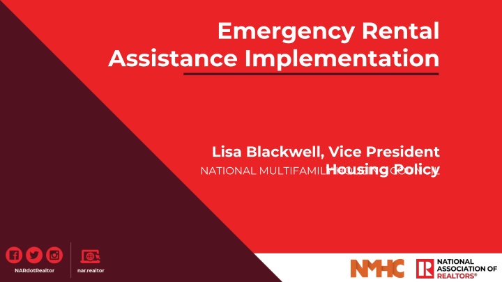 Emergency Rental Assistance and COVID-19 Recovery Efforts by NMHC