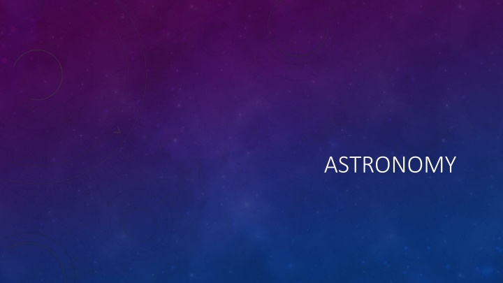 Nebulae: Gas Clouds of the Universe