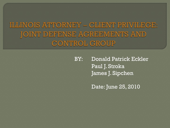 Handling Privilege and Discovery Issues in Corporate Litigation