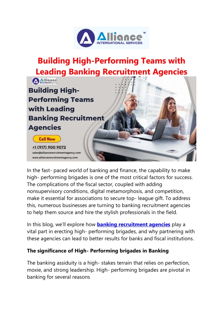 building high performing teams with leading n.w