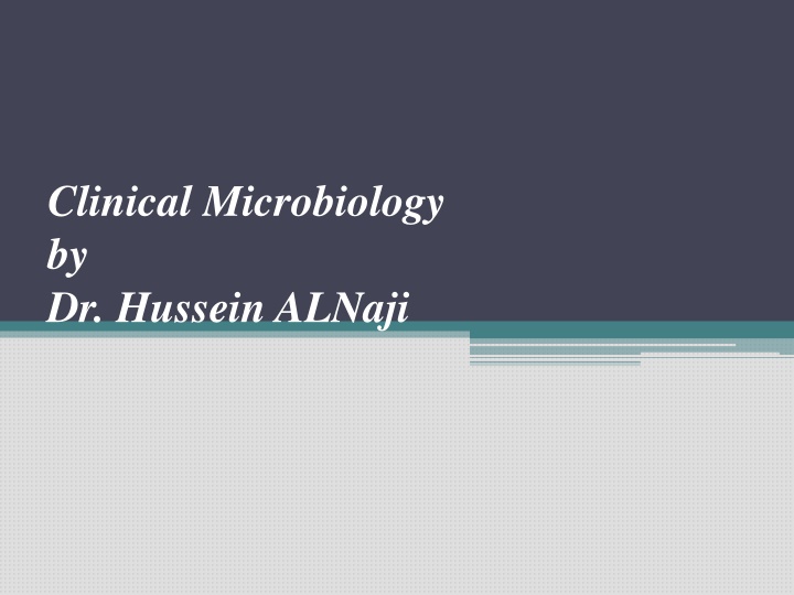 Selective and Differential Media in Clinical Microbiology