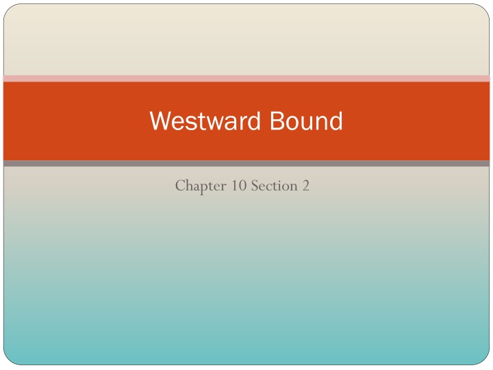 Westward Expansion and Transportation Innovations in 19th Century America