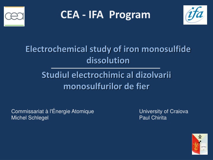 Study on Electrochemical Dissolution of Iron Monosulfide in Nuclear Waste Disposal