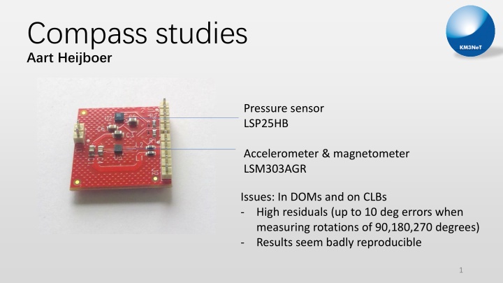 Issues with Magnetometer in Compass Studies - Analysis and Solutions
