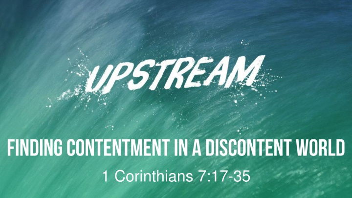 Contentment and Service Through Biblical Teachings
