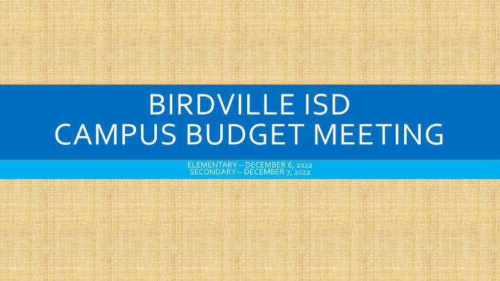 Maximizing Campus Budget Efficiency Through Curriculum-Driven Development